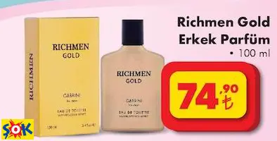 RİCHMEN GOLD ERKEK PARFÜM
